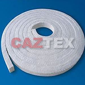 Asbestos packing with PTFE